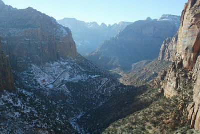 View of Pine Creek Canyon from Canyon Overlook