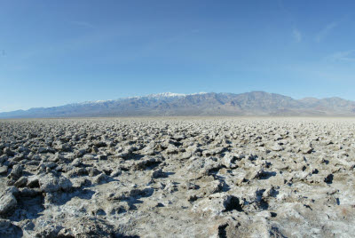 Devils Golf Course in Death Valley