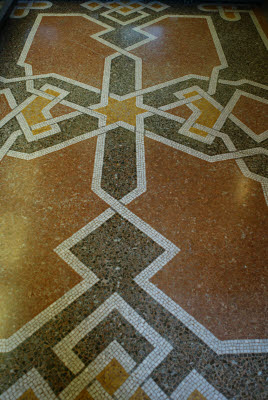 Mosaic Floor in what is now the Gift Shop
