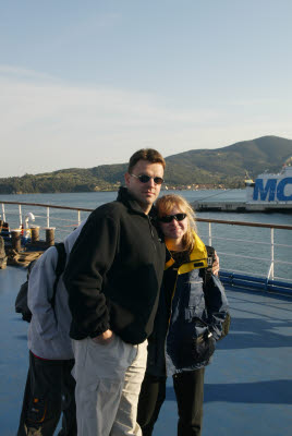 Tomsheck on Elba Island Ferry