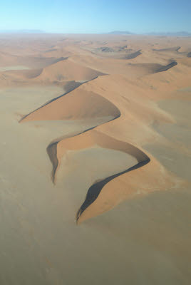Aerial View of Dunes