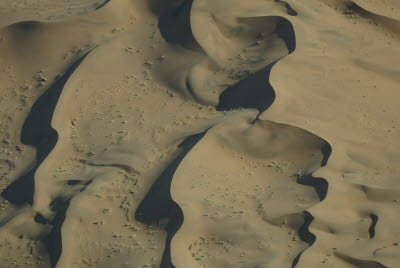 Aerial View of Dunes between Sossusvlei and the Ocean