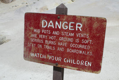 Thermal Warning Sign