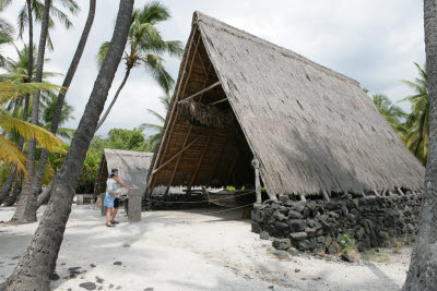 Halau at Pu'uhonua O Honaunau