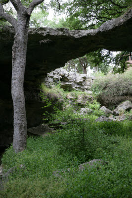 Namesake Natural Bridge entrance to the Natural Bridge Caverns