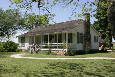 The LBJ childhood home and birthplace