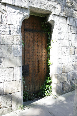 Door in the city wall, York