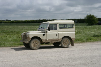Series II heading for the Off Road Course