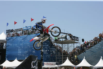 Motorcross at the Bank of the West Games, Huntington Beach, CA