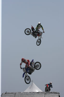 Motorcross at Bank of the West Beach Games