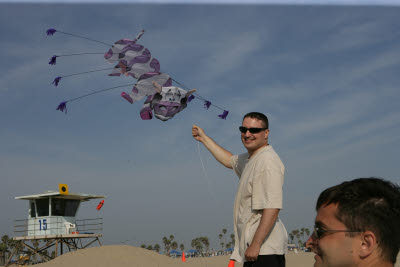 Kite Flying with the Leventhals