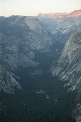 View from Glacier Point, Yosemite NP
