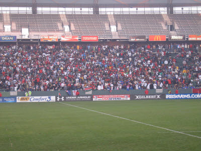 Kenya Fans at Home Depot Center