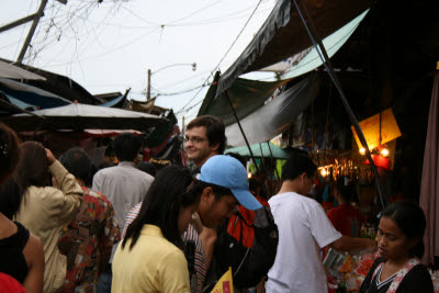 Mark at te Nonthaburi Market