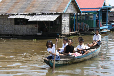 Floating Village, Lake Tonle Sap, Cambodia