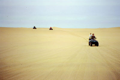 ATV tour of Swokopmund dunes