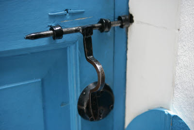 Door Lock at Hostal Loreto, Cuzco, Peru