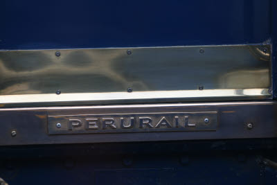 Perurail Train Detail