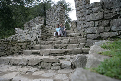 Intipunku, the sun gate, Machu Picchu, Peru