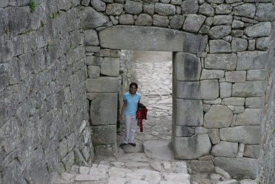 Main Gate, Machu Picchu, Peru