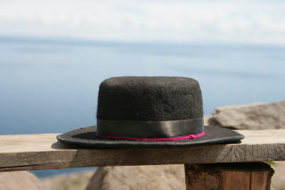 Felt Hat, Tequile Island, Lake Titicaca, Peru