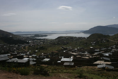 View of Puno from the Bus