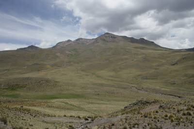 Altiplano between Juliaca and Arequipa, Peru