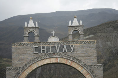 Chivay Town Gate, Colca Canyon, Peru