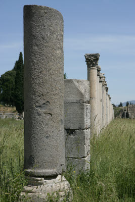 Columns at Ephesus