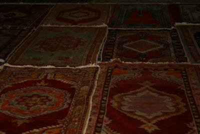 Prayer rugs in the Selim Mosque