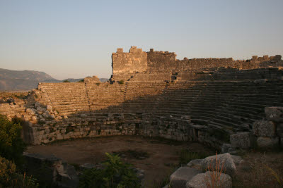 Stadium in Lycian city of Xanthos