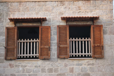 Windows of Rhodes, Greece