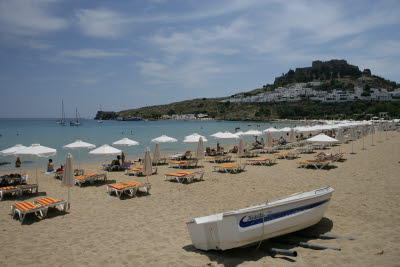 Beach in Lindos