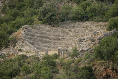 Ancient Amphitheater of Pinara, Turkey