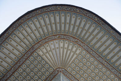 Decorative Eave,Topkapi Palace, Istanbul, Turkey