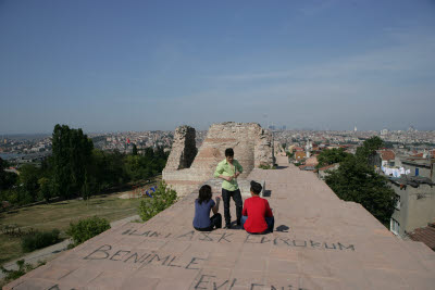 Top of the City Wall, Istanbul