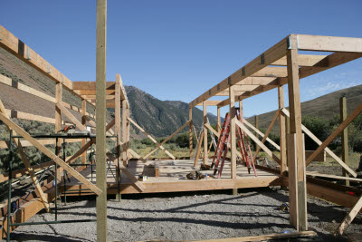 4x12 floor joists used for loft