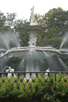 Fountain in Savanna
